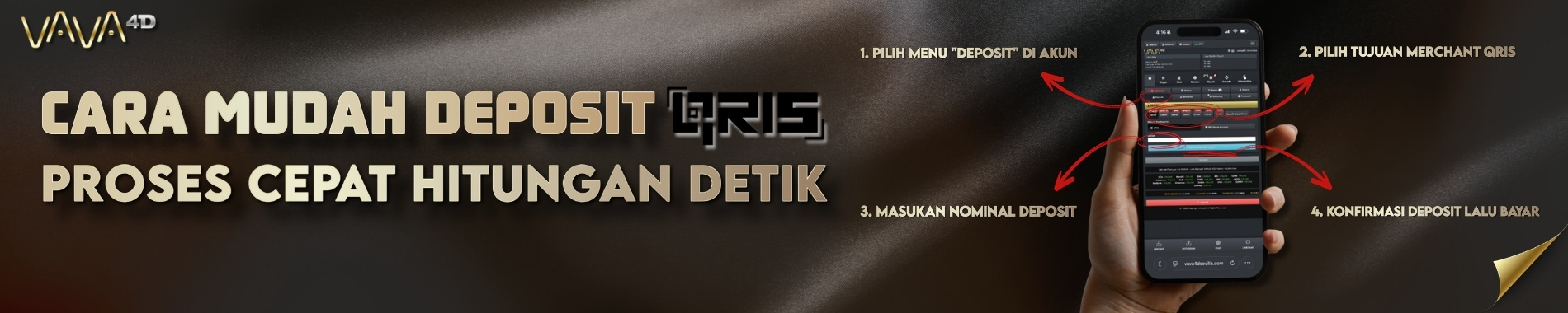 DEPOSIT CEPAT HITUNGAN DETIK VAVA4D